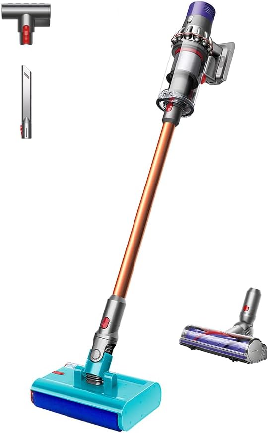 Dyson Cyclone V10 Submarine™ kabelloser Nass‑ und Trockensauger – 150 Air Watt. 60 Min Laufzeit. Hart- und Teppichboden. Kombi-Zubehör