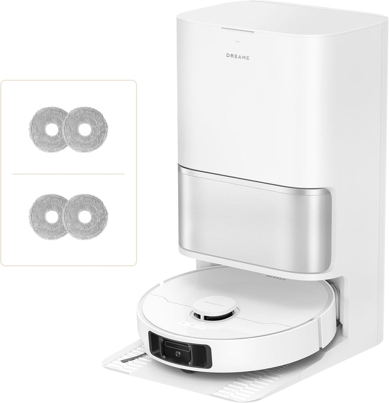 DREAME L10s Ultra Gen 3 Kit staubsauger mit wischfunktion mit einer Saugkraft von 25.000 Pa. Seitenbürste und Mopp ausfahrbar. selbstreinigende All-in-One-Dockingstation. Steuerung per App und Sprache