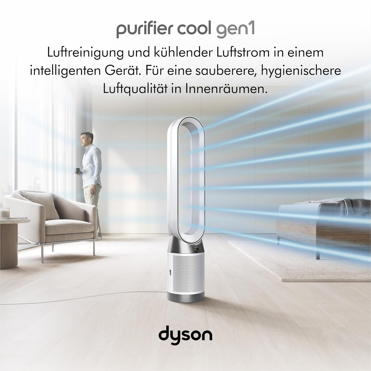 Dyson Purifier Cool Gen1 TP10 Air Purifier (White)